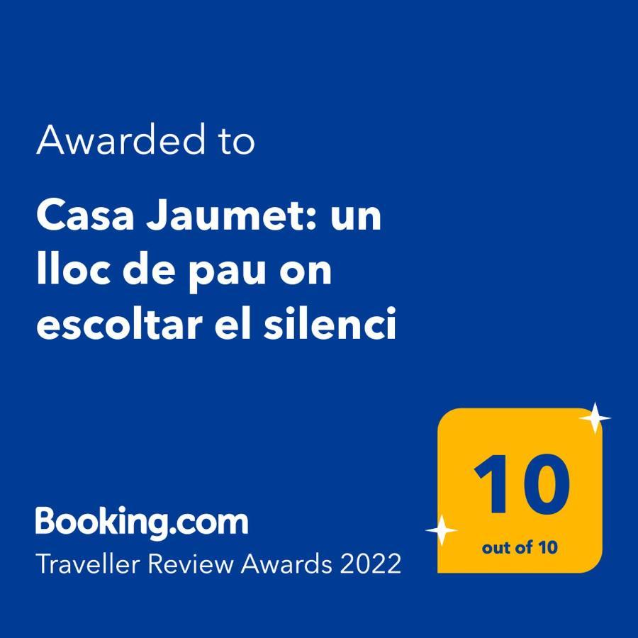 Casa Jaumet: Un Lloc De Pau On Escoltar El Silenci Appartement Aramunt Buitenkant foto