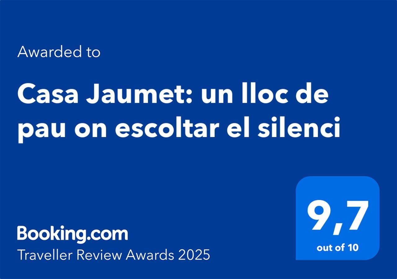 Casa Jaumet: Un Lloc De Pau On Escoltar El Silenci Appartement Aramunt Buitenkant foto